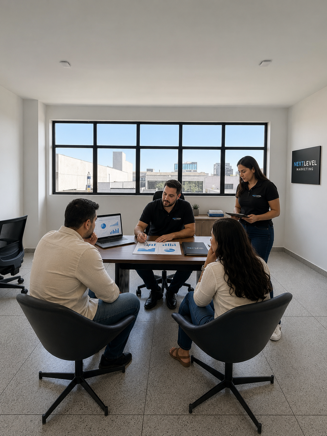 Consultoria estratégica NextLevel com empresários